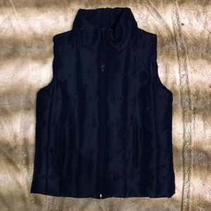 New York & Company navy vest size Small